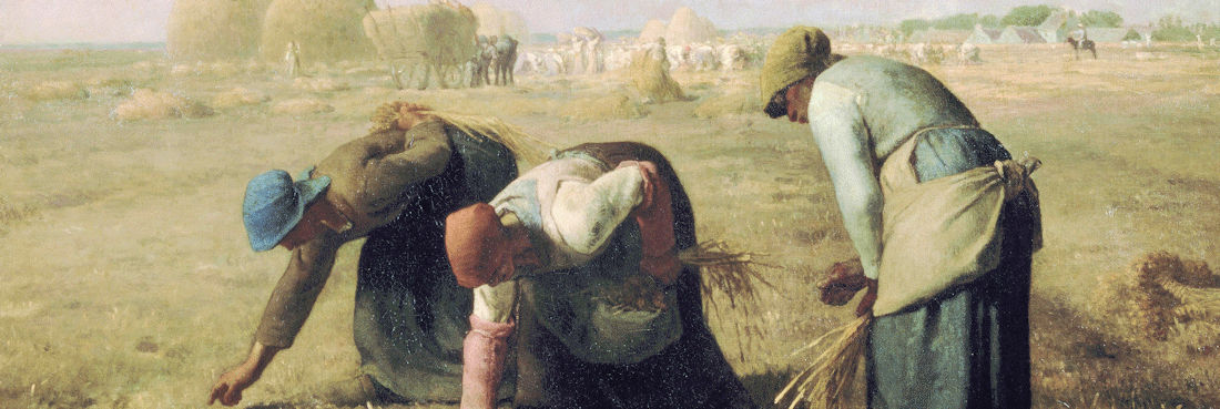 The Gleaners  1857
