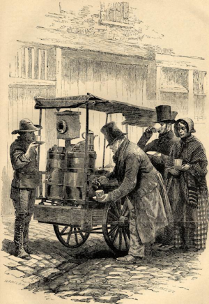 The London Coffee stall 600