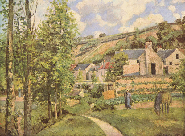 pissarro landscapeatpontoise 1874