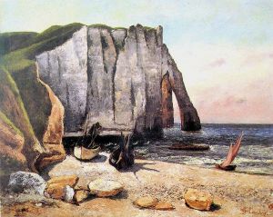 Courbet etretat 600