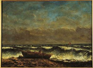 courbet stormy sea the wave 1870 orleans 600