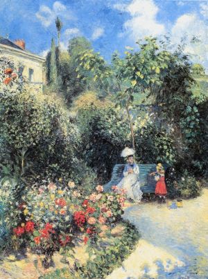 pissarro Dans le jardin des Mathurins Pontoise 600