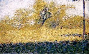 seurat edge of wood springtime1883 600