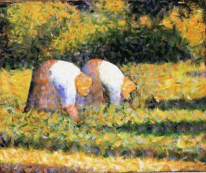 seurat farm women at work 1883 600