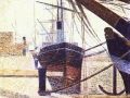 seurat harbor in honfleur 1886 600