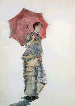 bracquemond Woman with an Umbrella 600