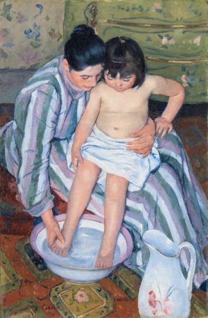 cassatt The Child s Bath 600