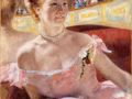 cassatt Woman with a Pearl Necklace in a Loge 600