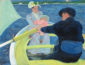 cassatt the boating party 600