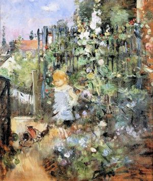 morisot child in the rose garden 600