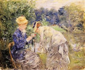 morisot in the bois de boulogne 600