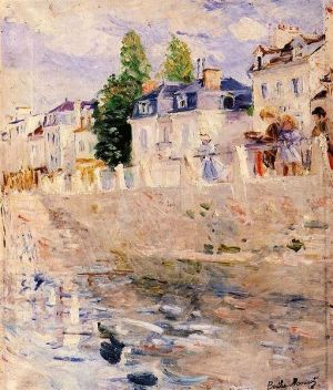 morisot the quay at bougival 600