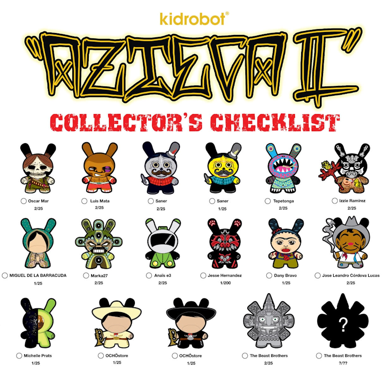 azteca collection checklist 002